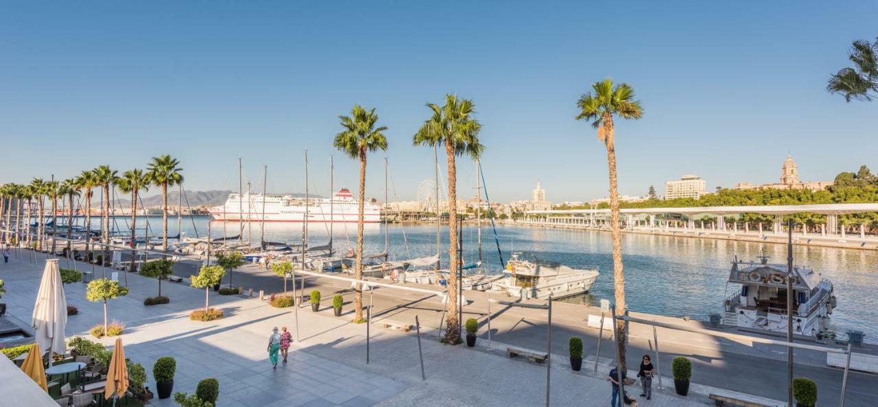 Apto Ana. Malaga Centro Exteriör bild